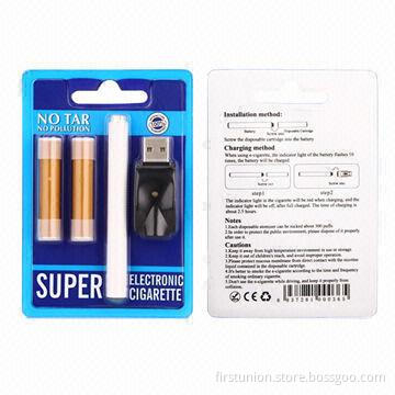 Low-resistance Disposable Atomize E-cigarettes with Two Disposable Atomizers and USB Charger